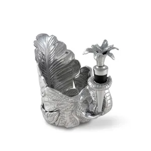 Luxury Handmade Metal Waterproof Farmhouse Bottle Stand Stylish <b>Wine</b> Holder Home Bar Decor Wholesale - Product Image 2