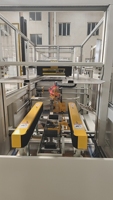 Machine à déballer les cartons de boissons, formage de cartons, scelleuse de fonds de cartons, érecteur de cartons pour l'e-commerce et l'emballage express