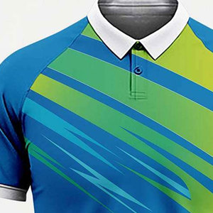 Maillot de cricket personnalisé en polyester respirant à séchage rapide avec col en V – Vêtements de sport haut de gamme pour le cricket - Product Image 3