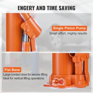 Martinetto idraulico a pistone singolo da 4 tonnellate con base piatta, sollevatore motore da 4 tonnellate, cilindro per trasmissione con motore a L - Product Image 5