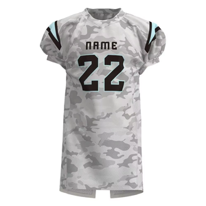 Uniforme de Fútbol Americano para Hombre, Estilo Único, Nombre del Equipo Personalizado, Transpirable, Manga Corta, Alta Calidad - Product Image 4
