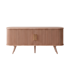 โต๊ะเครื่องแป้งไม้สักเนื้อแข็งธรรมชาติสำหรับพื้นที่นั่งเล่น - Product Image 3