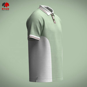 Camisetas Polo Personalizadas Antiarrugas con Impresión Digital para Hombre, con Logotipo Personalizado, Manga Corta, Tejido de Punto, Diseño ODM OEM - Product Image 4