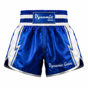 Shorts de Muay Thai pour arts martiaux et kick-boxing, vente en gros, sublimation, ouverture latérale avec bande élastique, lavables - Product Image 4