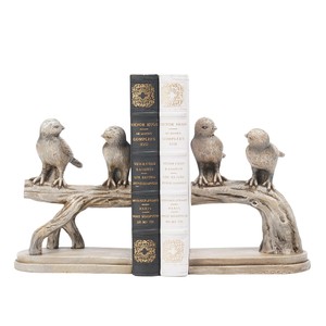 Handcrafted Pine Wood <b>Bookend</b> Pair - Charming Country Cottage Design Wholesale - Product Image 6