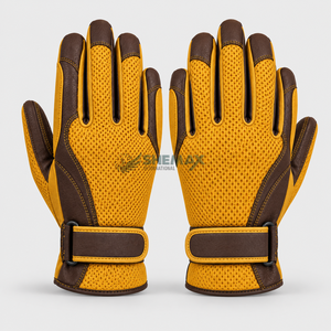 Guantes cómodos para montar a caballo con paneles flexibles, cierres seguros para la muñeca y palmas duraderas para jinetes recreativos. - Product Image 2