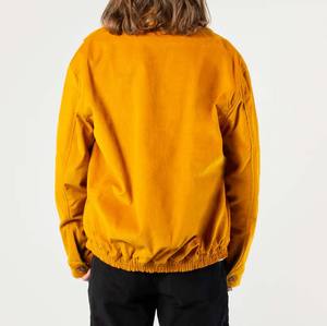 Fabricant de vêtements OEM, veste de travail en toile durable, style vintage, fermeture éclair, vêtements de travail personnalisés pour hommes - Product Image 3