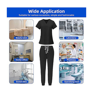 เสื้อกาวน์แพทย์แบบคลาสสิกสีขาว ผ้าฝ้าย ยูนิเซ็กซ์ สำหรับบุคลากรทางการแพทย์และพยาบาล พร้อมคุณสมบัติตรวจจับเข็มและเย็บต่อผ้าแบบไร้รอยต่อ - Product Image 6