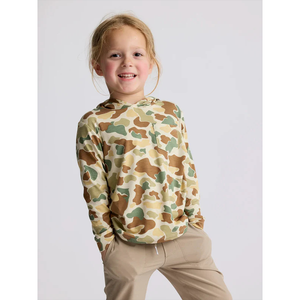 Chemise de pêche à manches longues pour garçons, à capuche, UPF 50, respirante, séchage rapide, unie, blanche, bleu marine, en polyester, pull-over - Product Image 5