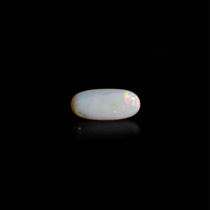 Natural White Fire Opal Loose Gemstone-5.47 Carat Faceted Cut Certified Wholesale Quality - Product Image 1