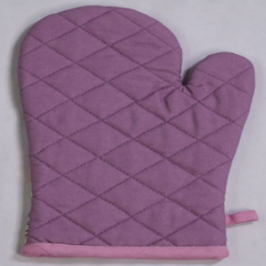 Custom Printed Logo 100% Organic Cotton <b>BBQ</b> Oven Mitts-Heat Resistant Washable Eco-Friendly Classic Style - Product Image 1