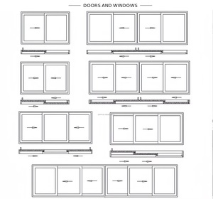 Ventanas Corredizas de Aluminio con Certificación NFRC AS2047, Vidrio Templado de Alta Eficiencia Energética, Personalizadas por el Fabricante - Product Image 5