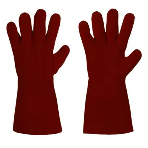 Gants de sécurité en cuir de vachette renforcé certifiés CE, résistants aux hautes températures, pour la soudure, protection contre l'abrasion - Product Image 2
