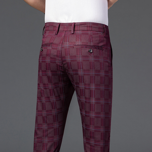 Pantalon de bureau pour homme en polyester/rayonne, faible MOQ, léger, nouveau style, matière de qualité supérieure, fermeture éclair. - Product Image 6