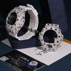 Custom GA2100 Compatible Watch Iced Out Bezel Stainless Steel Luxury Style GA2100 Style Custom Watch Steel <b>Case</b> Iced Out Premium - Product Image 6