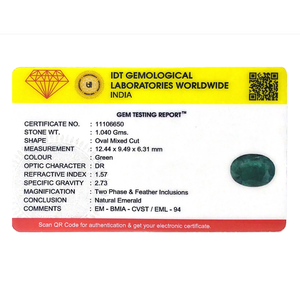 Natural Zambian Emerald 5.2 Carat Loose Gemstone Emerald Cut for Fine Jewelry - Product Image 4