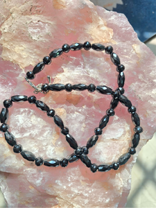 Cuentas redondas de moissanita negra de 7 mm y tubo hecho a mano para joyería de moda, otras cuentas Mangal Sutra - Product Image 4