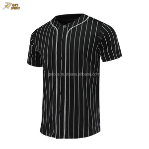 Camiseta de béisbol totalmente personalizada, camiseta de equipo de diseño personalizado, nuevo estilo, camisetas de béisbol cómodas - Product Image 5