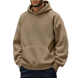 Custom Embroidered Hoodie OEM Heavyweight 400GSM Fleece Oversized <b>Pullover</b> Private Label <b>Men</b> Streetwear Wholesale - Product Image 6
