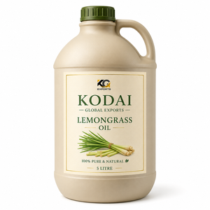 Aceite Esencial de Limoncillo de Tamil Nadu 100% Puro y Natural de Primera Calidad, Destilado al Vapor, para Aromaterapia y Cuidado Facial, Kodai Global Export - Product Image 1