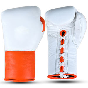 Guantes de Boxeo Profesionales de Cuero con Logotipo Personalizado, Guantes de Entrenamiento Suaves de Gran Resistencia - Product Image 1
