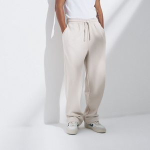 Wholesale Cheap Price Custom Logo Stacked Sweatpants Men's Joggers Casual Breathable Waterproof Canvas Fabric Sports <b>Trousers</b> - Product Image 2