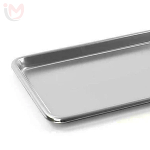 Plateau médical rectangulaire en acier inoxydable, porte-instruments, plateau pour outils chirurgicaux - Product Image 2