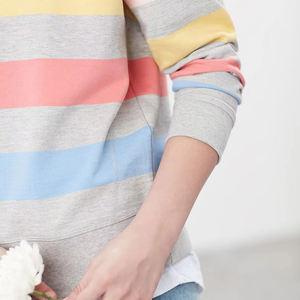 Sudadera Oversize Formal con Cremallera de un Cuarto para Mujer, Ecológica, Estilo Loungewear, Conjuntos de Sudadera y Pantalones de Chándal para Mujer, Venta al por Mayor - Product Image 5