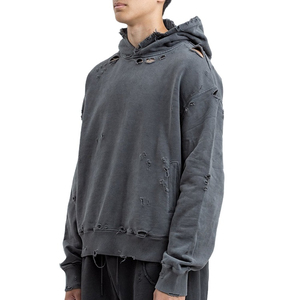 เสื้อฮู้ดดี้ซิปหน้าผู้ชาย รุ่น Heavyweight สีดำ ผ้าฝ้าย 100% ปักโลโก้ตามสั่ง พิมพ์ลายสกรีน ผ้าเฟรนช์เทอร์รี่ สำหรับฤดูหนาว - Product Image 1