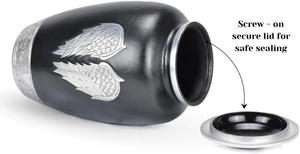 Urnas Conmemorativas Hechas a Mano de Estilo Americano Moderno, Precio al por Mayor, Urnas Funerarias para Cenizas, Masculinas y Femeninas - Product Image 2