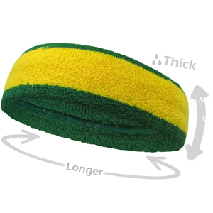 Diadema deportiva hecha con material transpirable para ayudar a controlar el sudor durante las carreras, entrenamientos y prácticas de béisbol. - Product Image 6