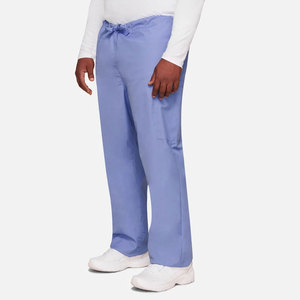 Pantalon de travail médical unisexe en tissu peigné de haute qualité avec couleurs, logo et tailles personnalisables pour usage hospitalier - Product Image 5