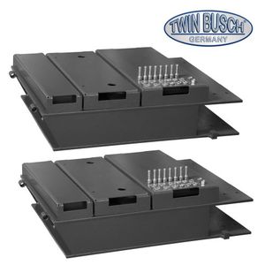 TW445-V-G – Estensioni della piattaforma di rampe (anteriore) – 2 pezzi in un set – GREY-Line - Product Image 1