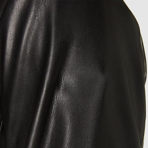 Veste en cuir sur mesure de qualité supérieure, meilleur prix, nouveau style 2026, impression de logo professionnelle de qualité supérieure, veste en cuir pour hommes - Product Image 3