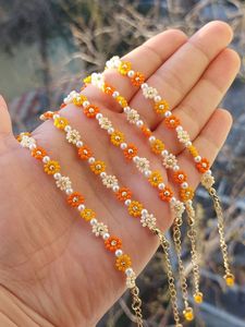 Stylish Seed Beaded <b>Bracelet</b> For Women Daily Wear Wedding Gifting <b>Adjustable</b> Handmade Ethnic Wristband Fashion Jewelry Accessory - Product Image 5