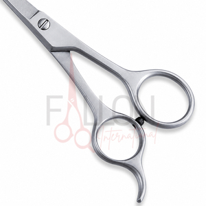 Left Hand Barber Scissors Professional Hair Cutting Scissors Stainless Steel Salon <b>Shears</b> - Product Image 2