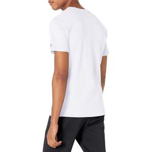 Camiseta Deportiva Personalizada para Hombre, de Peso Medio, 100% Algodón Orgánico, Suave y Compresiva, Diseño Sólido, 300 Gramos de Peso de Tela - Product Image 4