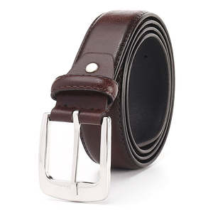 Ceinture de luxe vintage personnalisée en cuir de vachette écologique avec boucle ardillon en cuivre pour homme – Vente en gros - Product Image 5