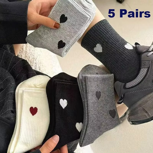 Chaussettes en molleton 100 % coton pour femmes, antidérapantes, confortables, usage quotidien, avec bordure personnalisable, haute qualité, vente en gros - Product Image 5