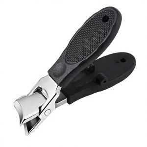 Coupe-ongles en acier inoxydable, mâchoire large de 12,5 mm, lame incurvée biseautée, durable pour ongles épais, usage adulte, ciseaux coupe-ongles - Product Image 3