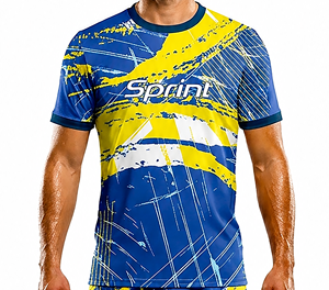 Maillot de football sans manches personnalisé OEM, respirant, motif géométrique, 100 % polyester, anti-rétrécissement, bretelles réglables, impression numérique, 140g - Product Image 5