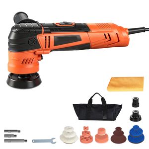 Pulidora Rotativa de 600W y 6 Velocidades (1000-4500 RPM) con Kit de Encerado para Autos de 1.2/2/3 Pulgadas, Duradera para 10000 Horas de Uso - Product Image 1