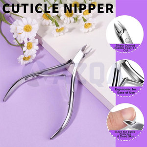 Stainless Steel Professional <b>Nail</b> Care <b>Kit</b> with Cuticle Nipper Cuticle Pusher <b>Nail</b> Cleaner Emery Boards-Durable & Portable - Product Image 3