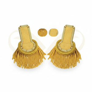Épaulettes en or sur mesure OEM ODM, épaulettes d'uniforme dorées de haute qualité - Product Image 6