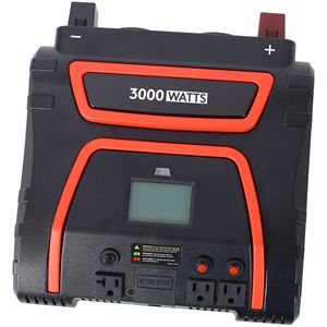 Inverter di Potenza da 3000 Watt con Display LED, Onda Sinusoidale Modificata per Auto, Camion, Barche, Cantieri - Fonte di Alimentazione AC Portatile, Alternative alla Rete Elettrica - Product Image 3