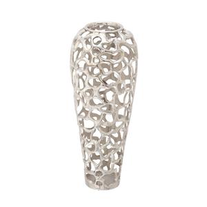 Vase à fleurs en métal moderne conçu pour les maisons contemporaines, mettant en valeur une forme minimaliste et une élégance florale décorative - Product Image 1