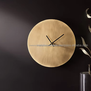 Reloj de Pared Redondo Dorado Moderno de Lujo, Reloj de Pared Decorativo Silencioso para Sala de Estar, Decoración del Hogar - Product Image 5