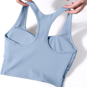 High Quality Comfortable Women Yoga Set Solid Pattern Breathable Custom Logo Front Private <b>Label</b> Gym Fitness Seamless Wholesale - Product Image 4