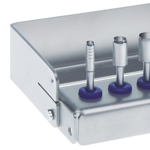 Kit de barrage en caoutchouc manuel de qualité médicale en acier inoxydable certifié CE Classe I, équipement dentaire avec pince perforatrice et barrière d'arc - Product Image 6
