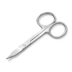 Ciseaux à cuticules professionnels de haute qualité pour pédicure et manucure, en acier inoxydable courbé, pointe acérée, ciseaux de beauté personnalisés pour le soin des ongles - Product Image 4